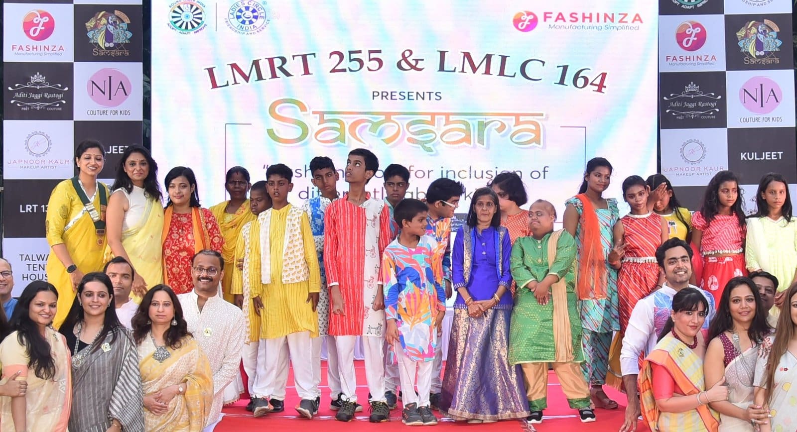 FASHINZA’S KHADI FASHION SHOW FOR SPECIALLY-ABLED CHILDREN