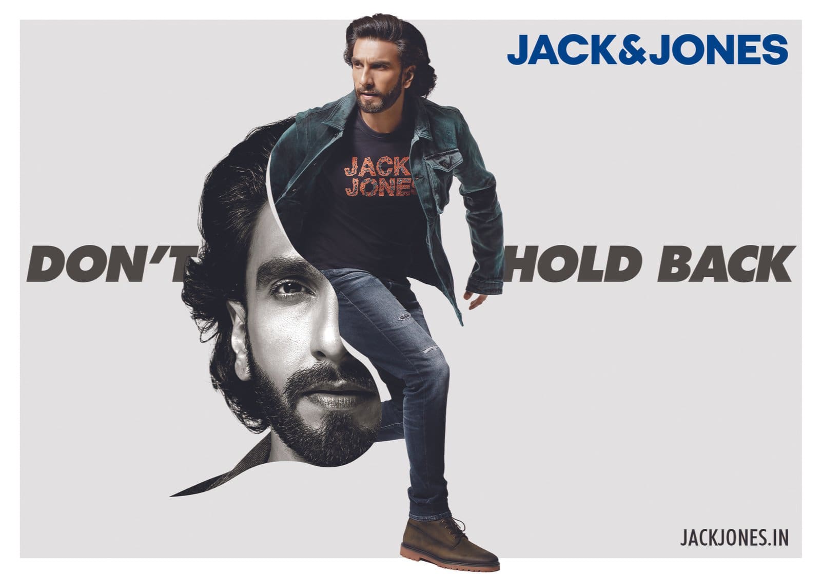 JACK&JONES AND THE SUPERSTAR OF HOLLYWOOD RANVEER SINGH ARE BACK! THEY DON’T HOLD BACK ONE MORE!