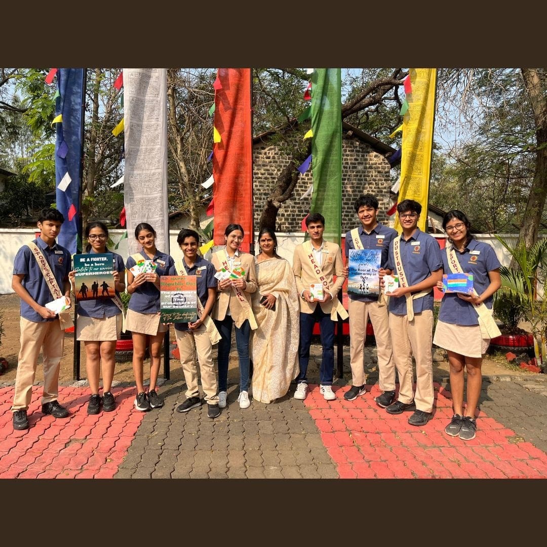 On 74th Republic Day, Aditya Birla World Academy Students Show Gratitude to the Indian Armed Forces   