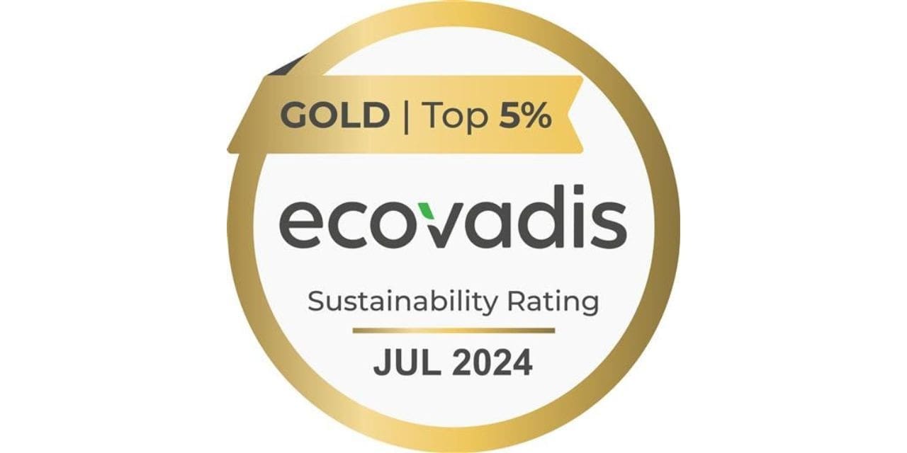 Gold EcoVadis sustainability grade for Archroma