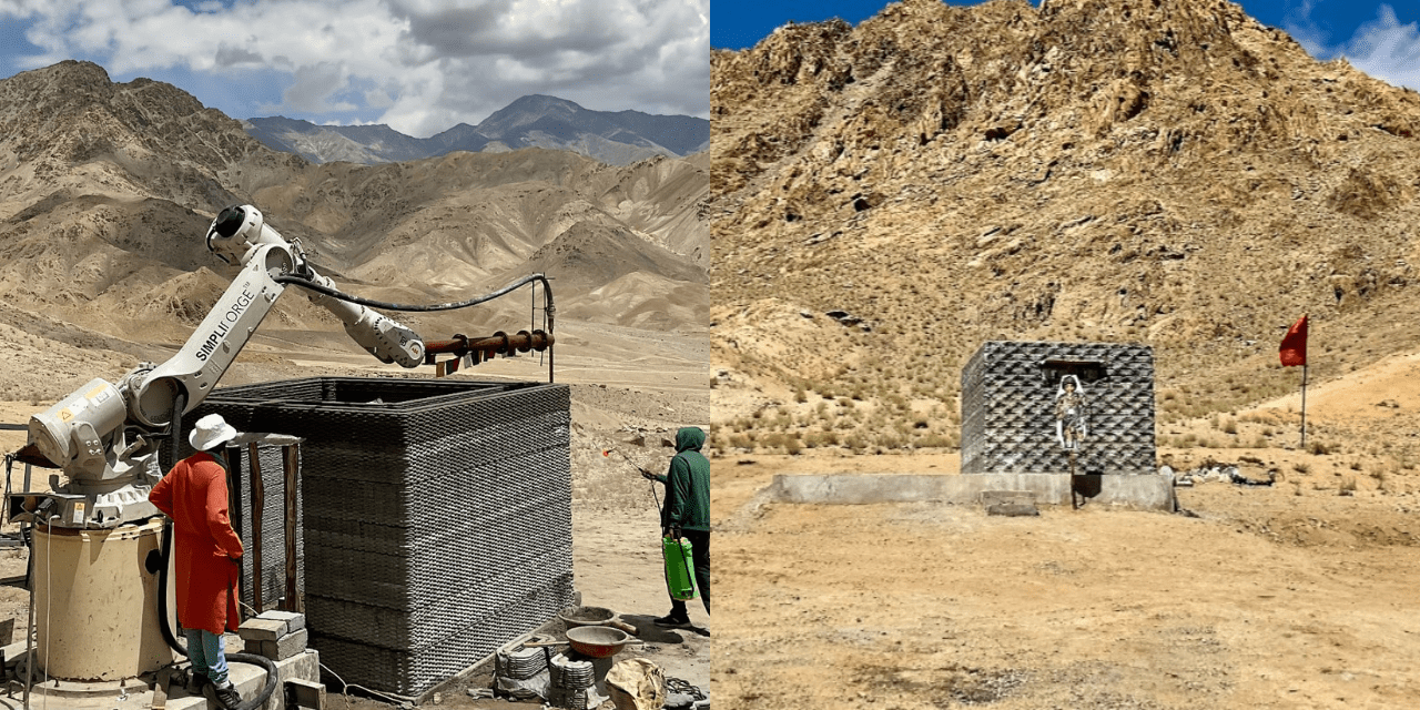 Simpliforge Sets World Record with 3D Printed Bunker in Leh
