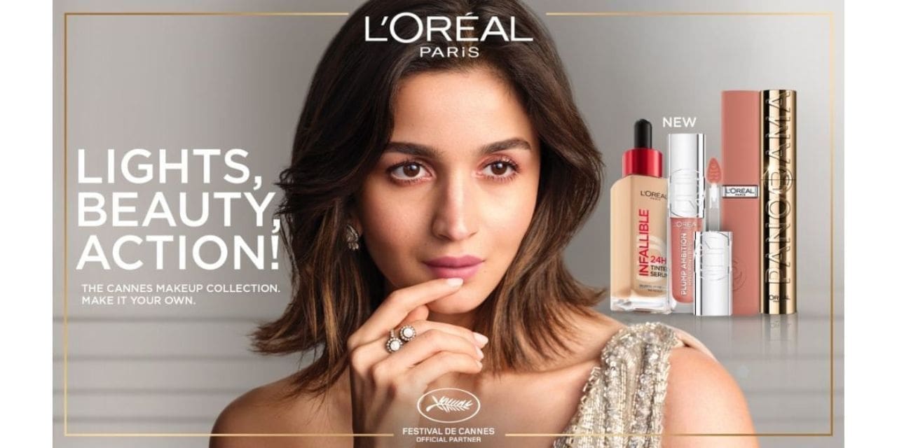 L'Oréal Paris Shines at Cannes with Alia Bhatt's Debut