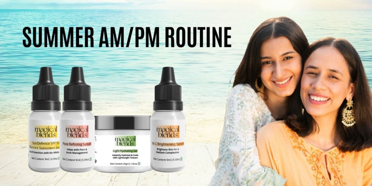 Magical Blends Launches Summer AM-PM Skincare Routine