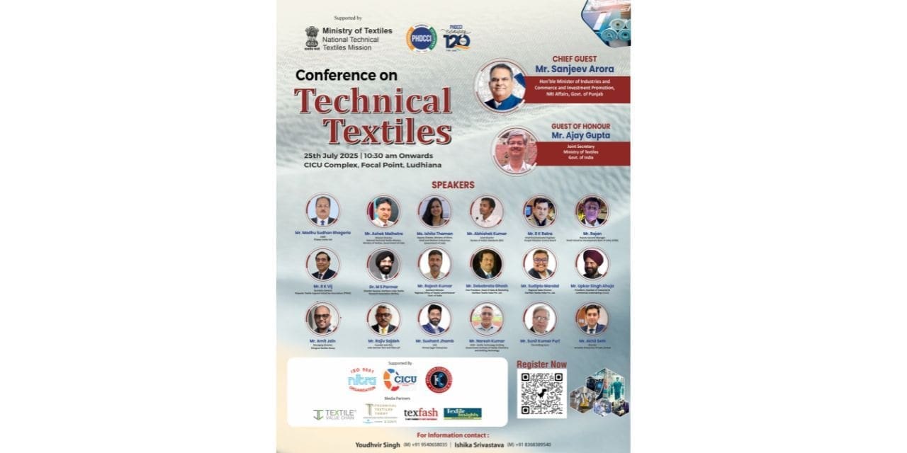 PHDCCI to Host Technical Textiles Meet in Ludhiana